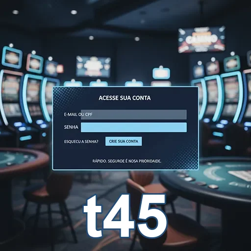 Viva a Experiência de Jogo Simples com t45 - t45