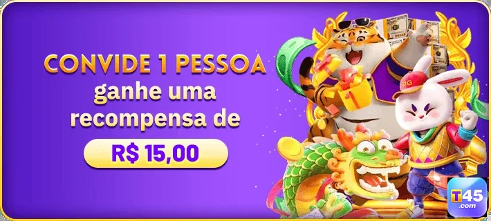 t45 oferece recompensa por convidar novos jogadores.