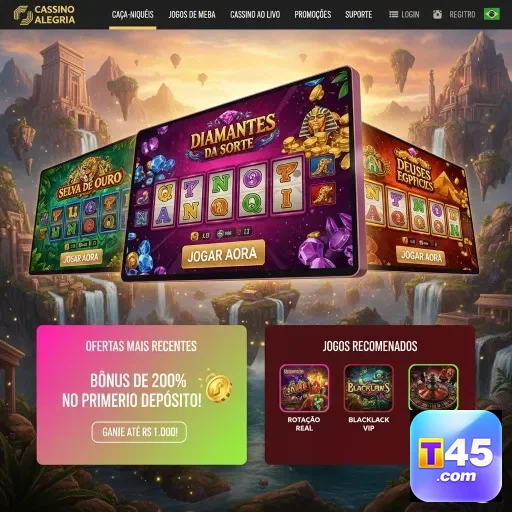 t45 apresenta jogos de slot e bônus atraentes em celular.