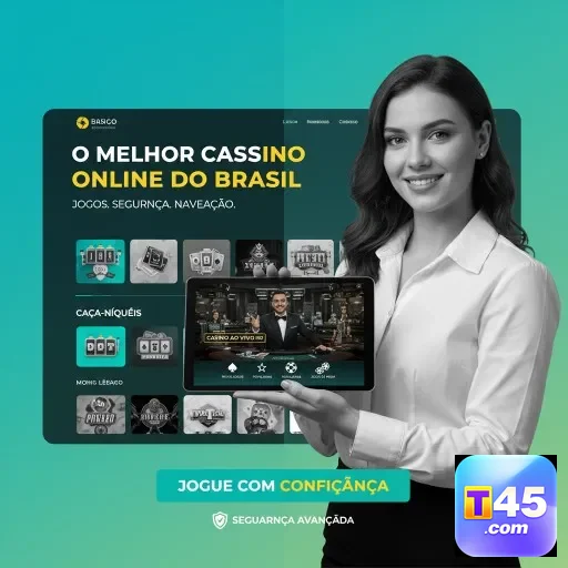 Usuários acessam serviços VIP no t45 com segurança e agilidade.